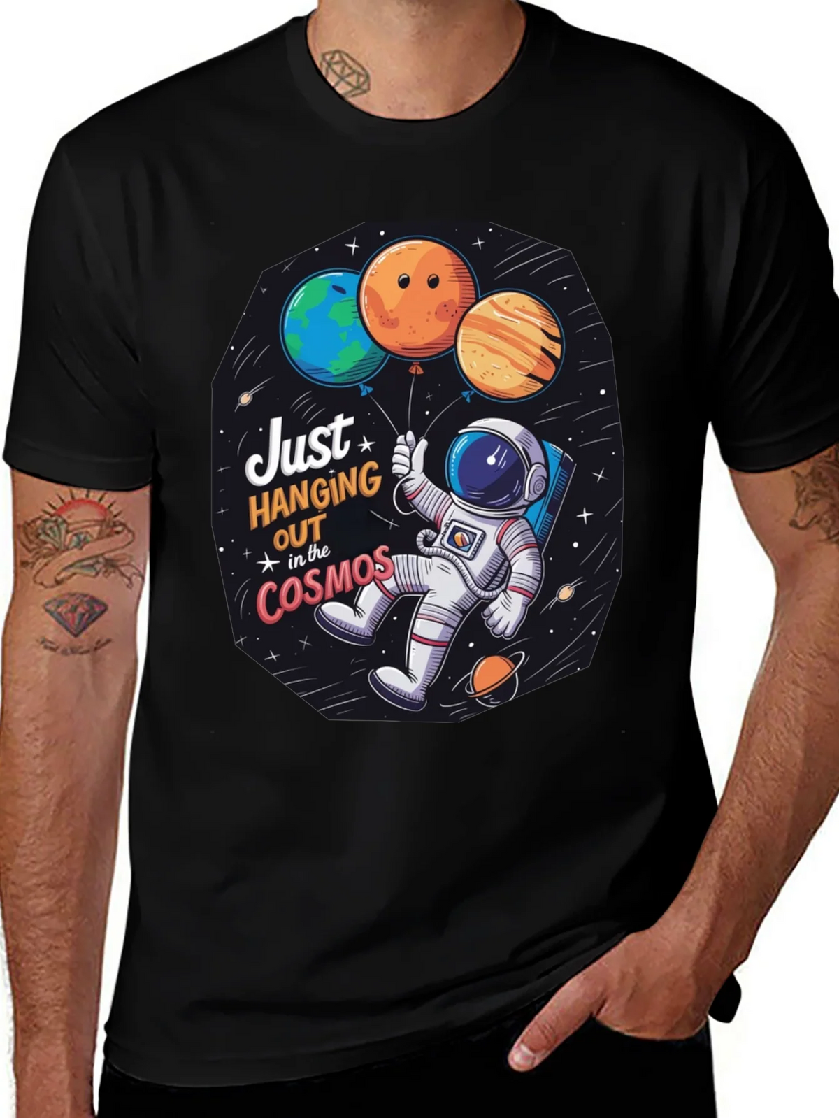 Cosmos Astronaut Graphic Tee product image 1