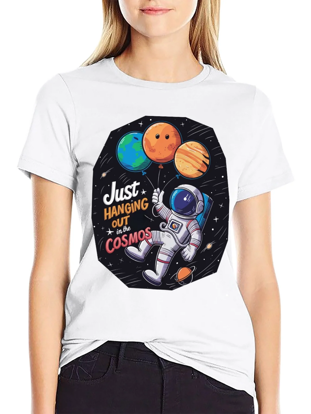 Cosmos Astronaut Graphic Tee product image 8