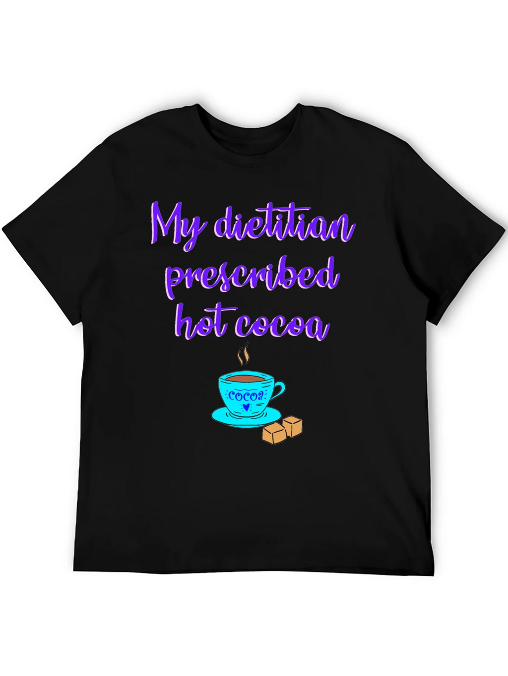 Dietitian Hot Cocoa T-Shirt - Funny Graphic Tee product image 5