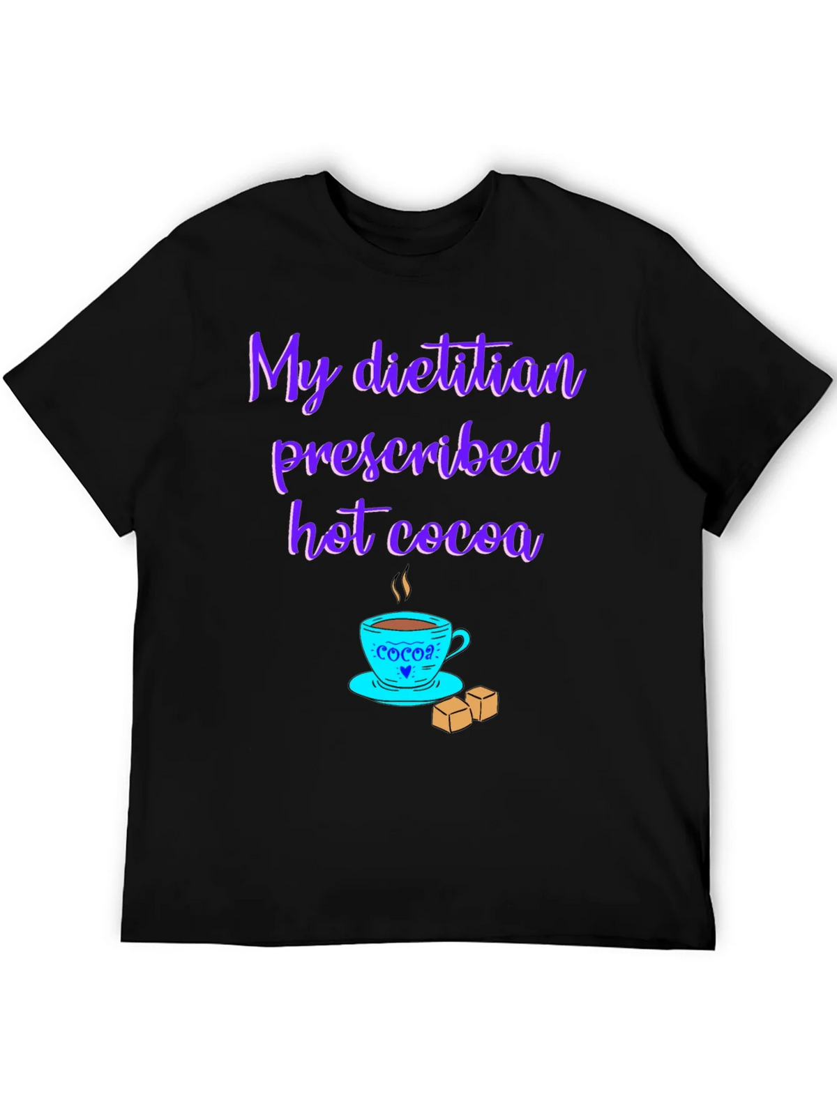 Dietitian Hot Cocoa T-Shirt - Funny Graphic Tee product image 5