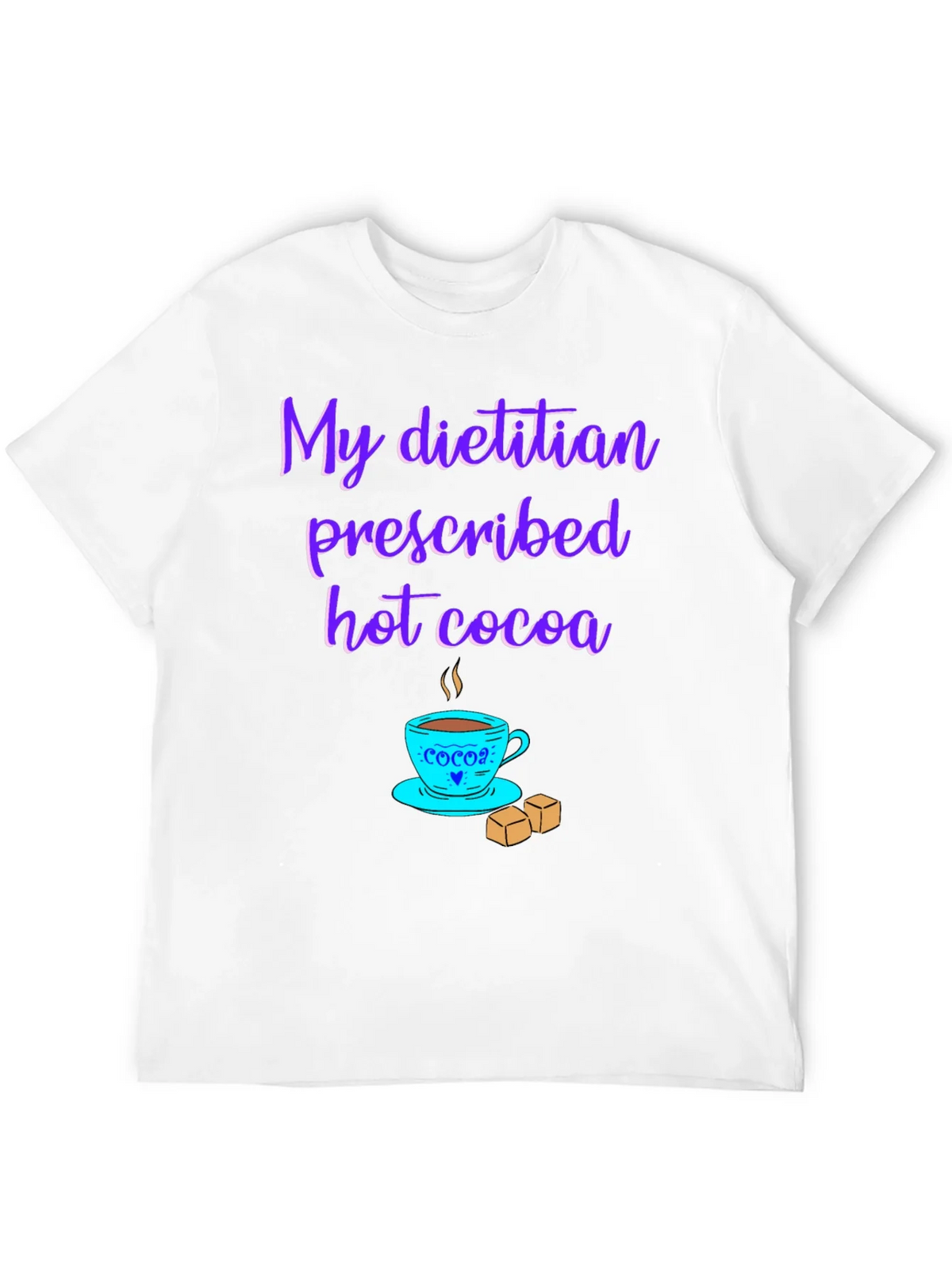 Dietitian Hot Cocoa T-Shirt - Funny Graphic Tee product image 11