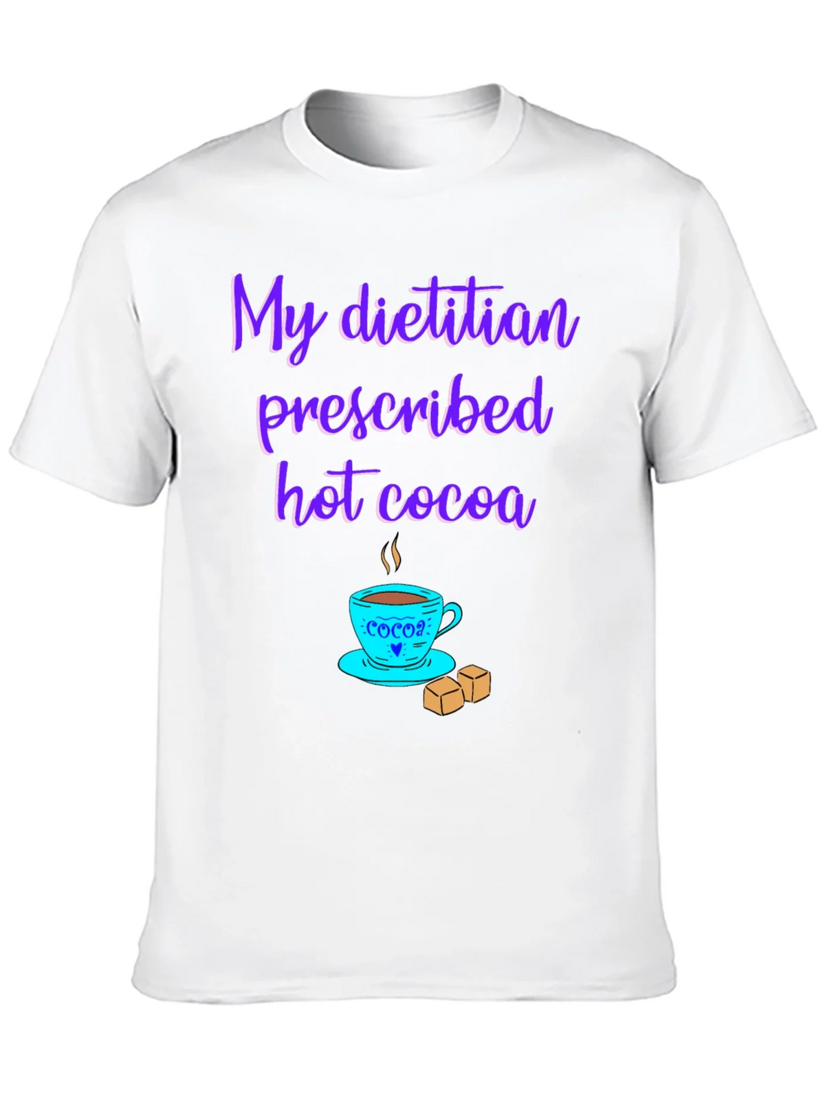 Dietitian Hot Cocoa T-Shirt - Funny Graphic Tee product image 9