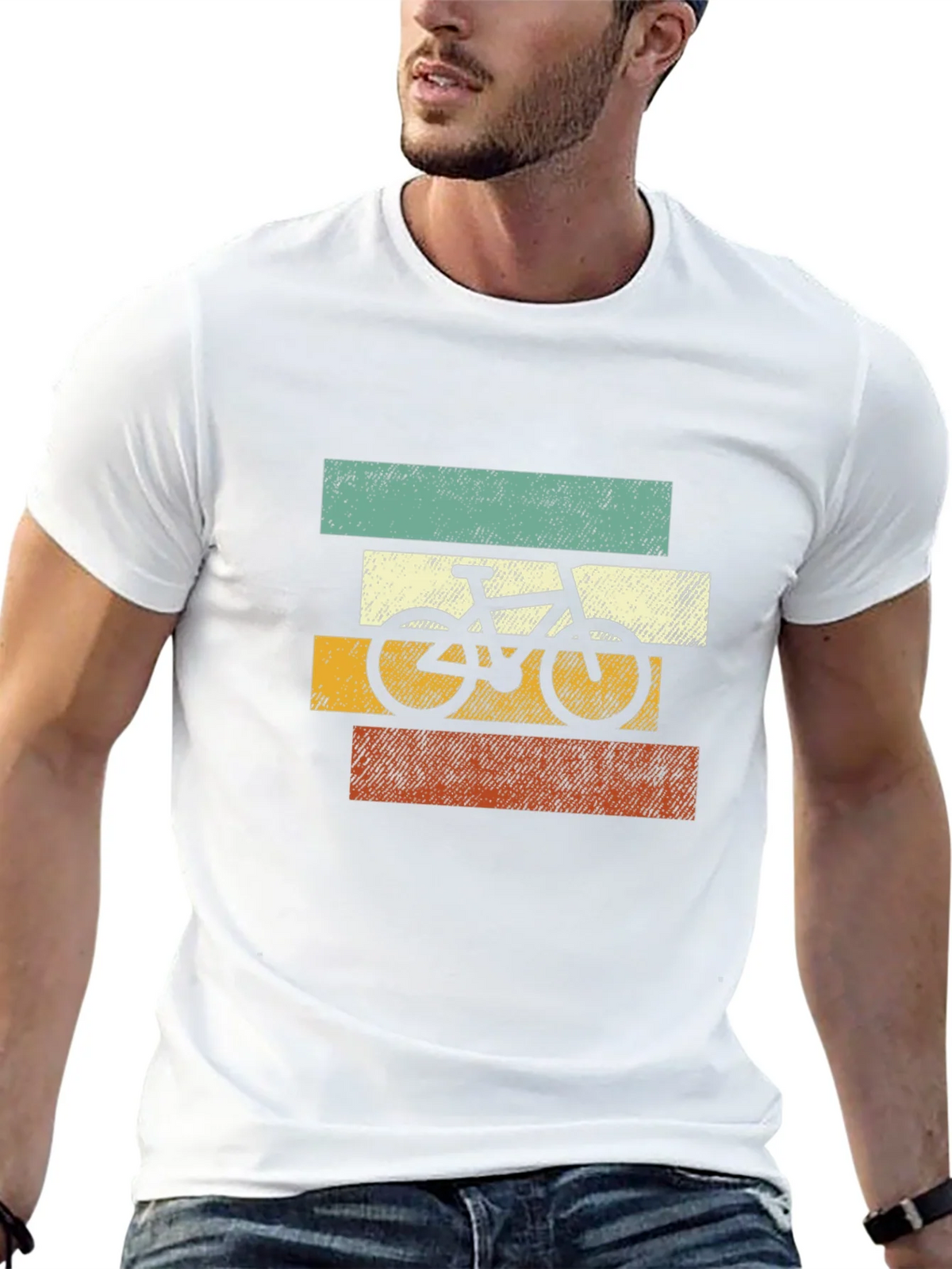 Retro Bike Graphic T-Shirt - Vintage Style Tee product image 12