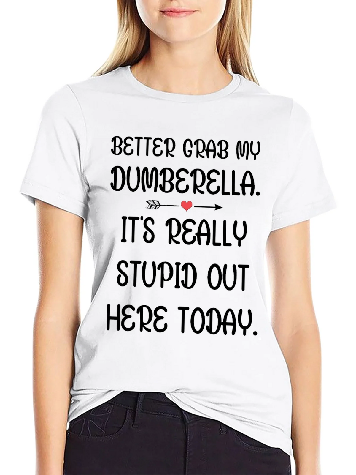Dumberella T-Shirt - Funny Sarcastic Humor Tee product image 8