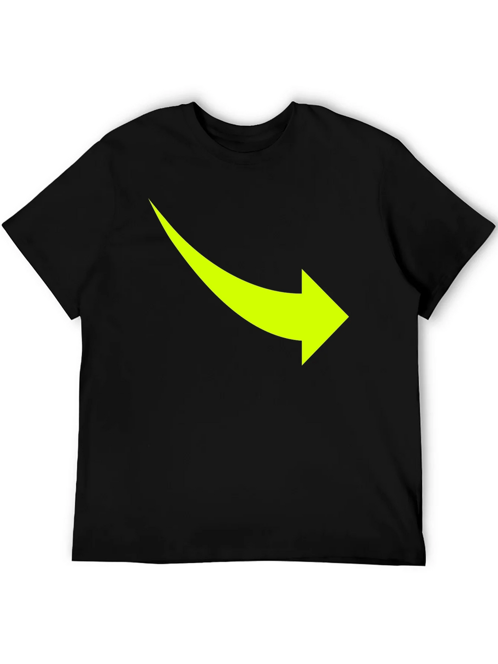 Arrow Graphic Tee - Casual Black T-Shirt product image 5