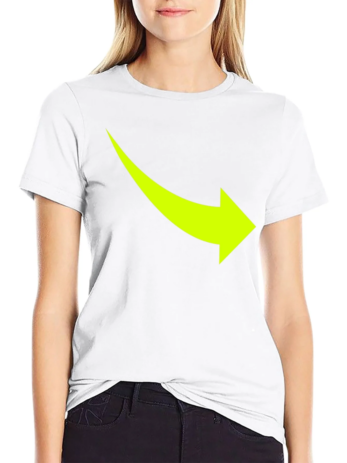 Arrow Graphic Tee - Casual Black T-Shirt product image 8