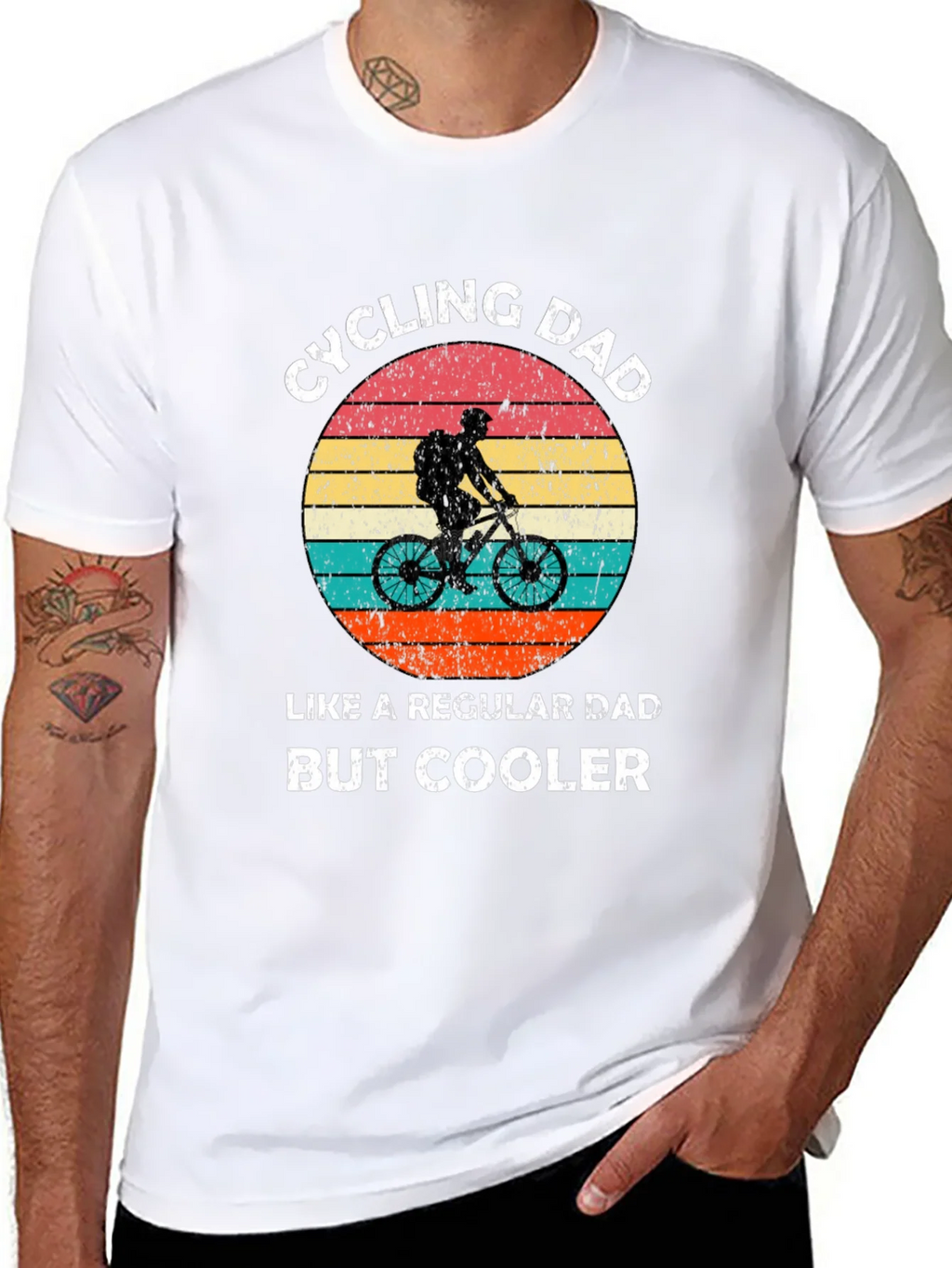 Cycling Dad T-Shirt - Cool Gift product image 7