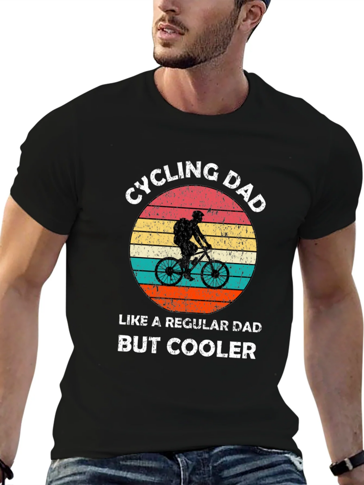 Cycling Dad T-Shirt - Cool Gift product image 6