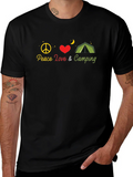 Peace Love Camping Graphic T-Shirt product image 1