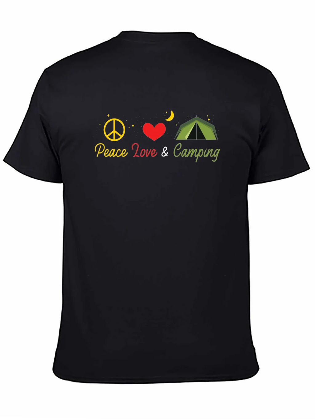 Peace Love Camping Graphic T-Shirt product image 4