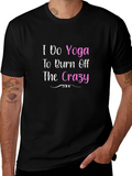 Yoga Crazy Burnout T-Shirt product image 1