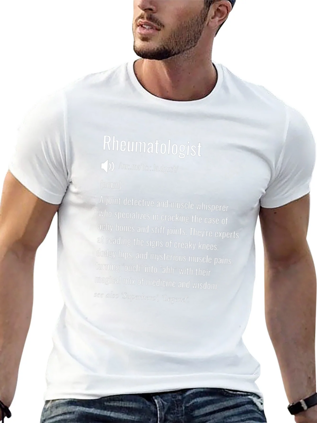 Rheumatologist Definition T-Shirt - Joint Detective product image 12