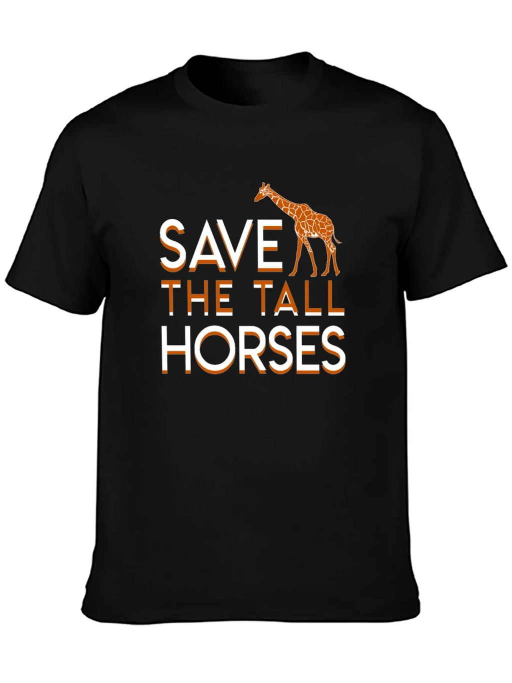 Save the Tall Horses Giraffe Graphic Tee product image 3