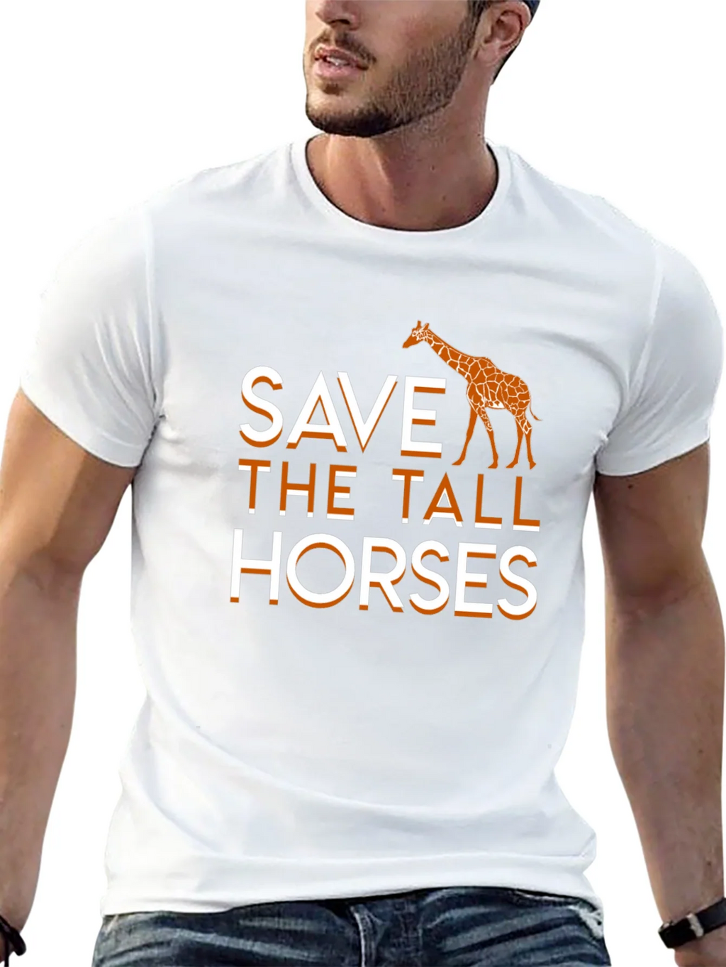 Save the Tall Horses Giraffe Graphic Tee product image 12