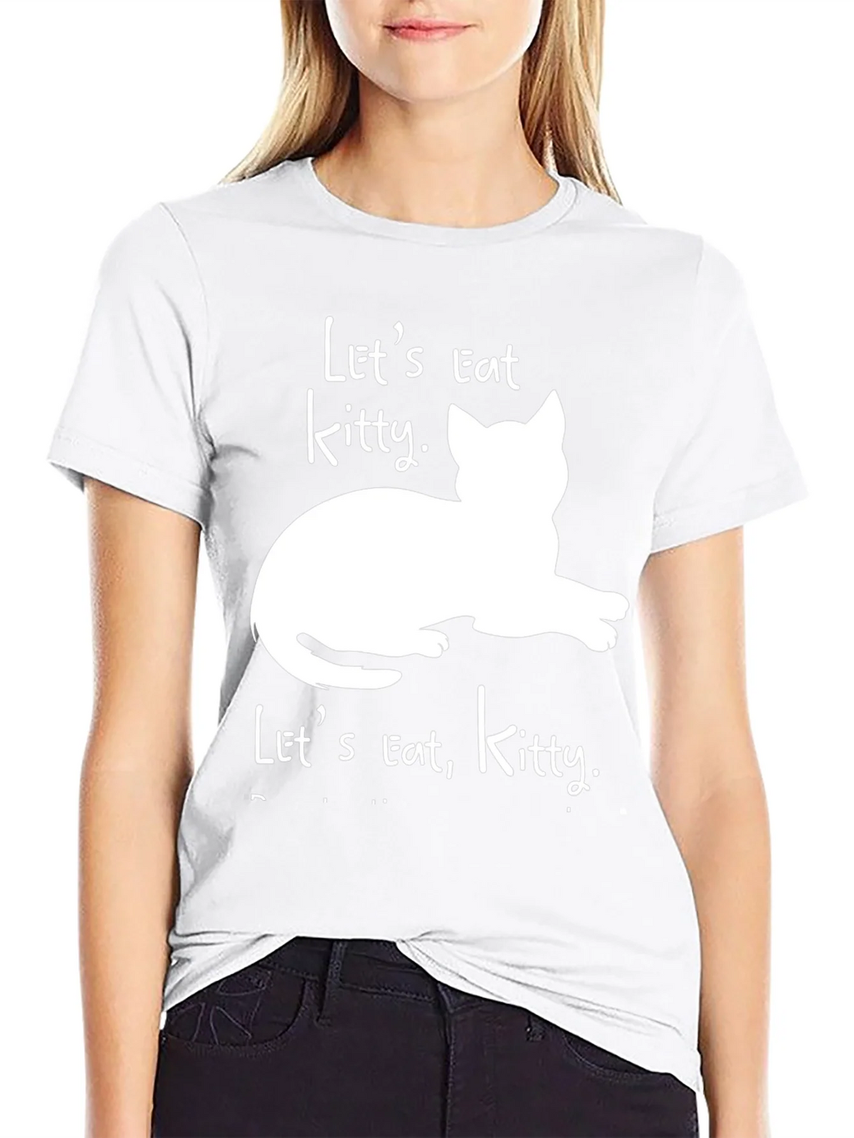 Lets Eat Kitty T-Shirt - Funny Cat Lover Tee product image 8