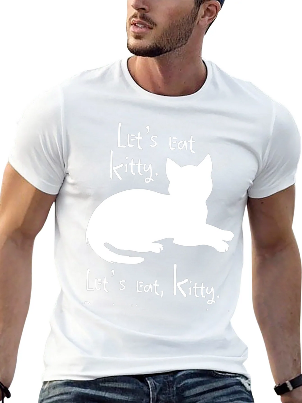 Lets Eat Kitty T-Shirt - Funny Cat Lover Tee product image 12