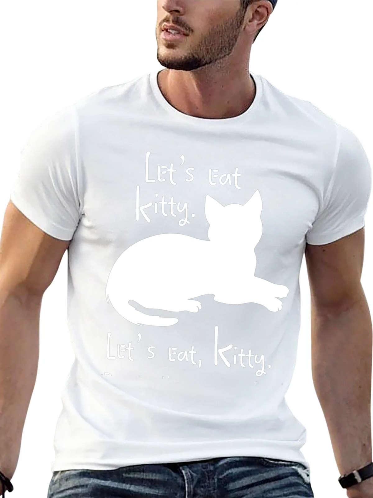 Lets Eat Kitty T-Shirt - Funny Cat Lover Tee product image 12