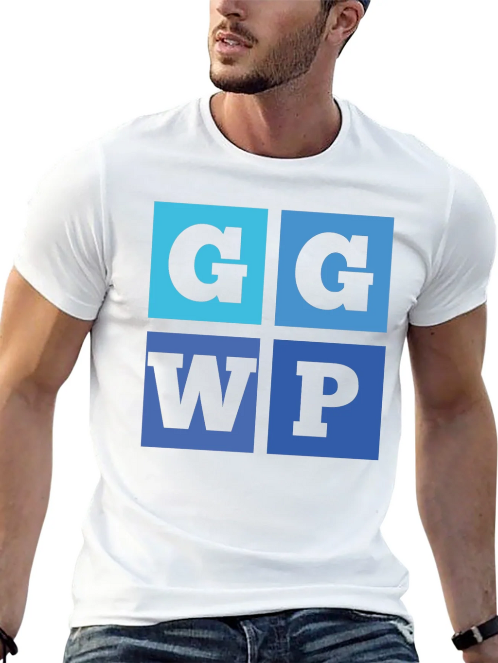 G G WP Graphic Tee - Cool Typography Design product image 12