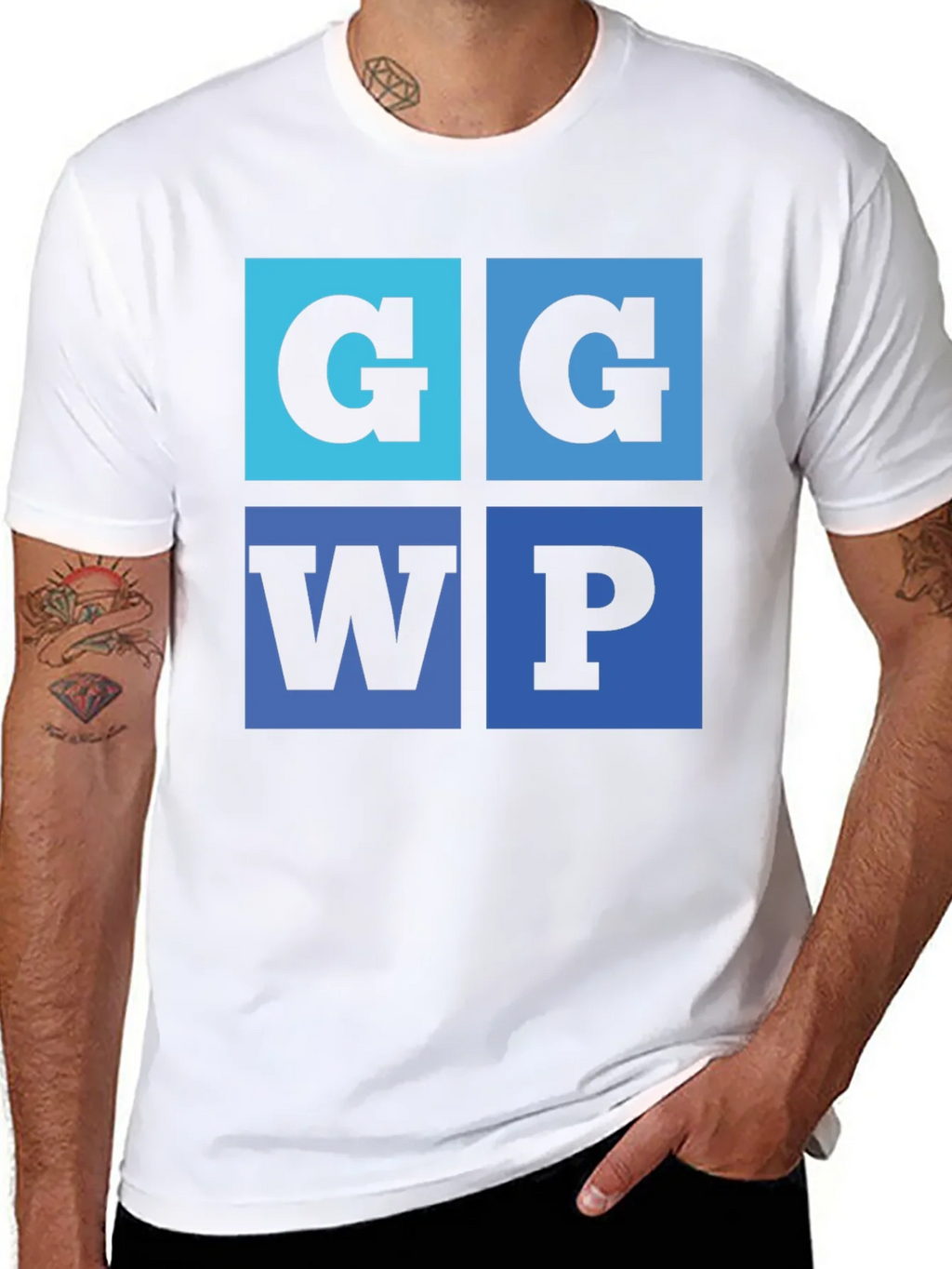 G G WP Graphic Tee - Cool Typography Design product image 7