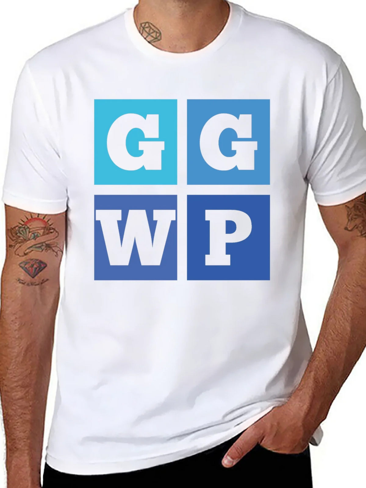 G G WP Graphic Tee - Cool Typography Design product image 7