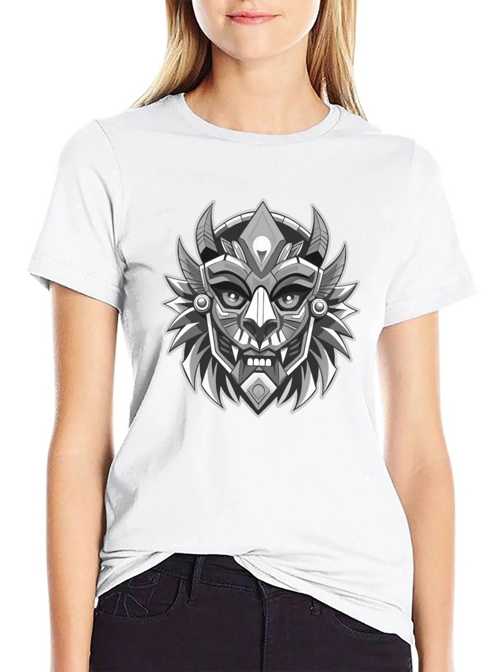 Cyberpunk Samurai Graphic Tee - Unique Black T-Shirt product image 8