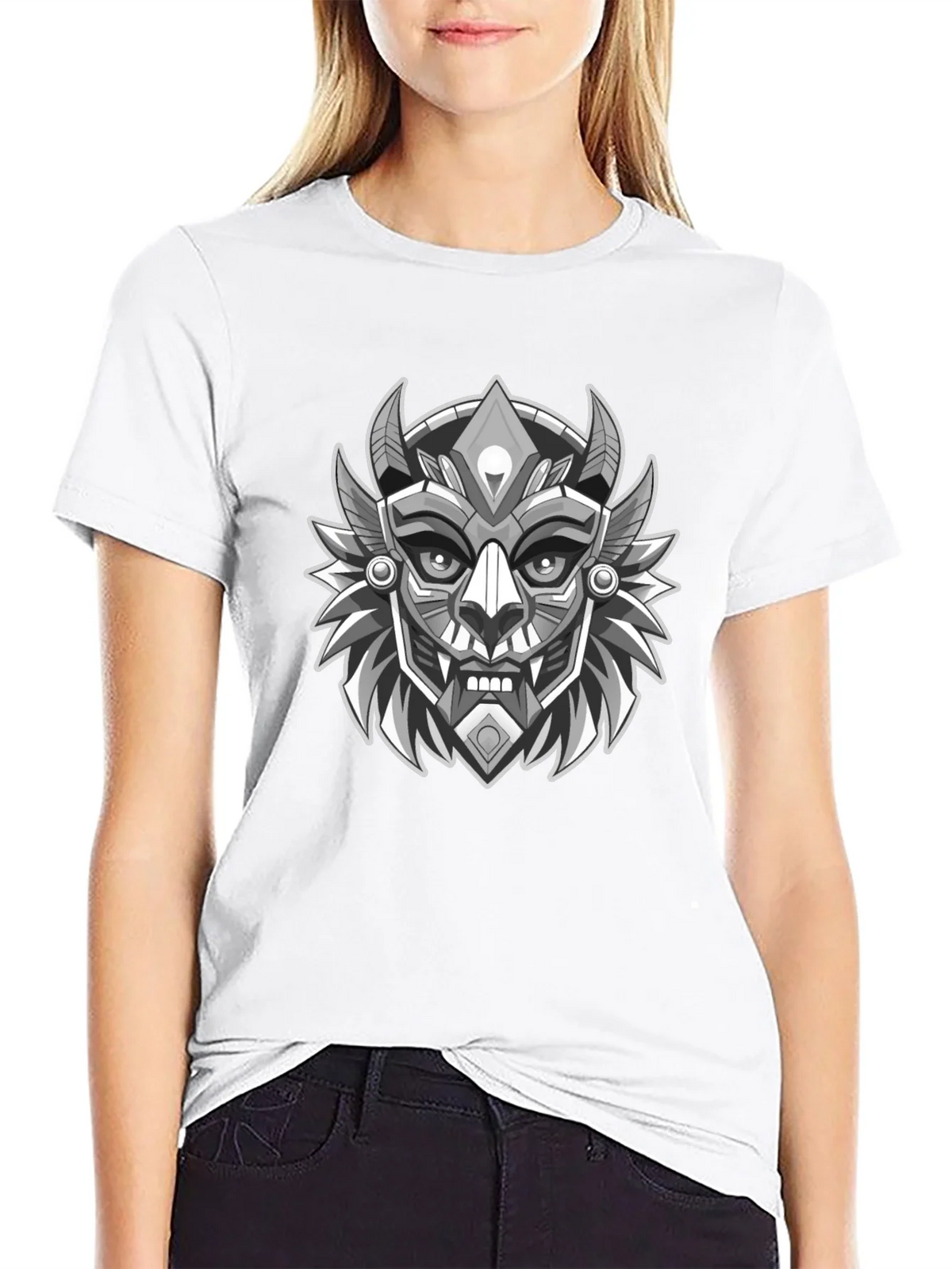 Cyberpunk Samurai Graphic Tee - Unique Black T-Shirt product image 8