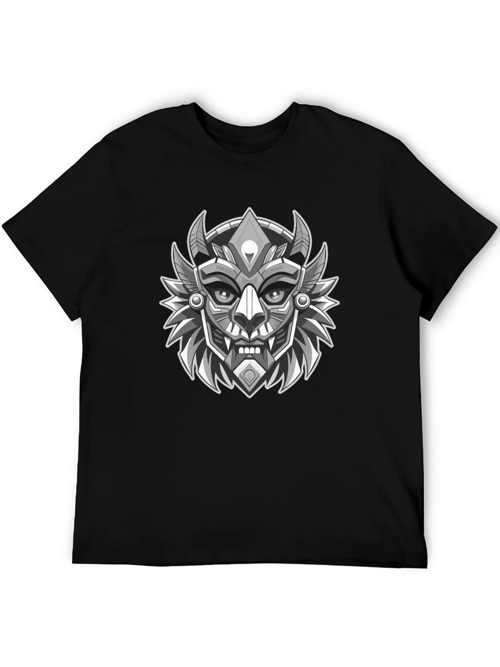 Cyberpunk Samurai Graphic Tee - Unique Black T-Shirt product image 5