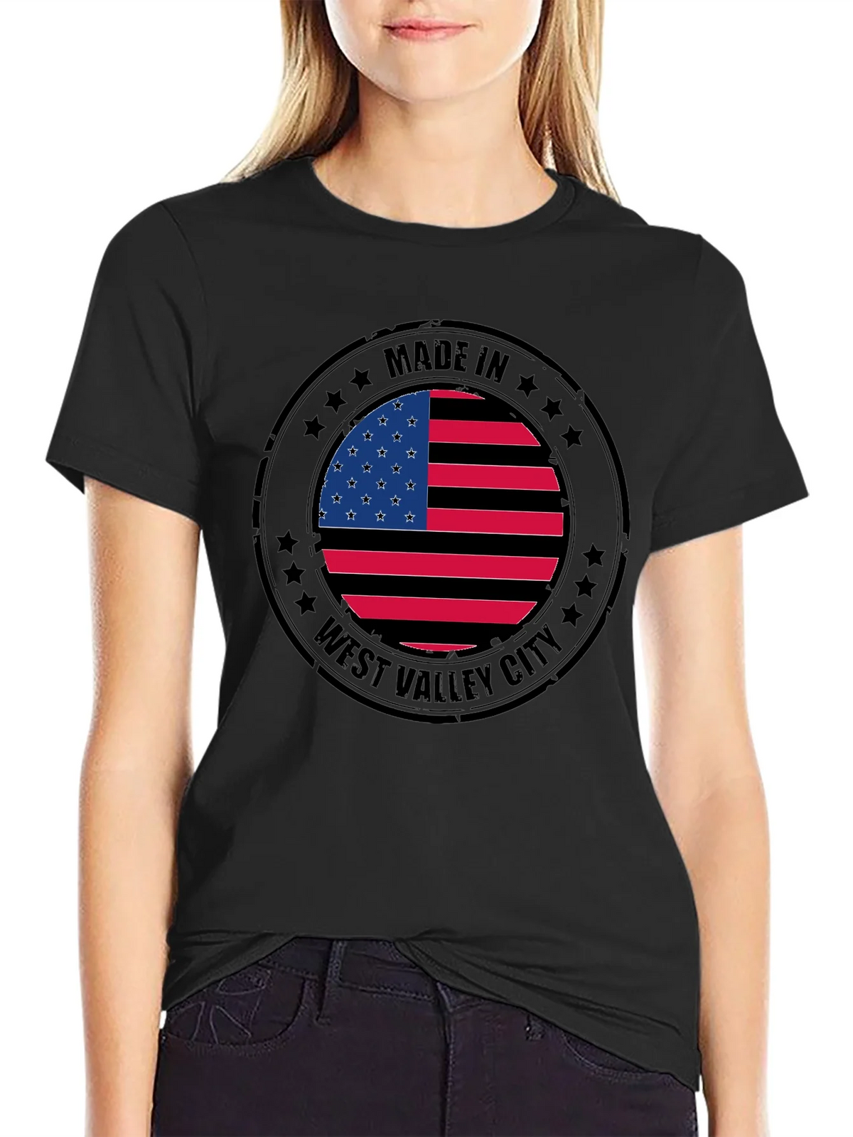 West Valley City Made in USA T-Shirt product image 2