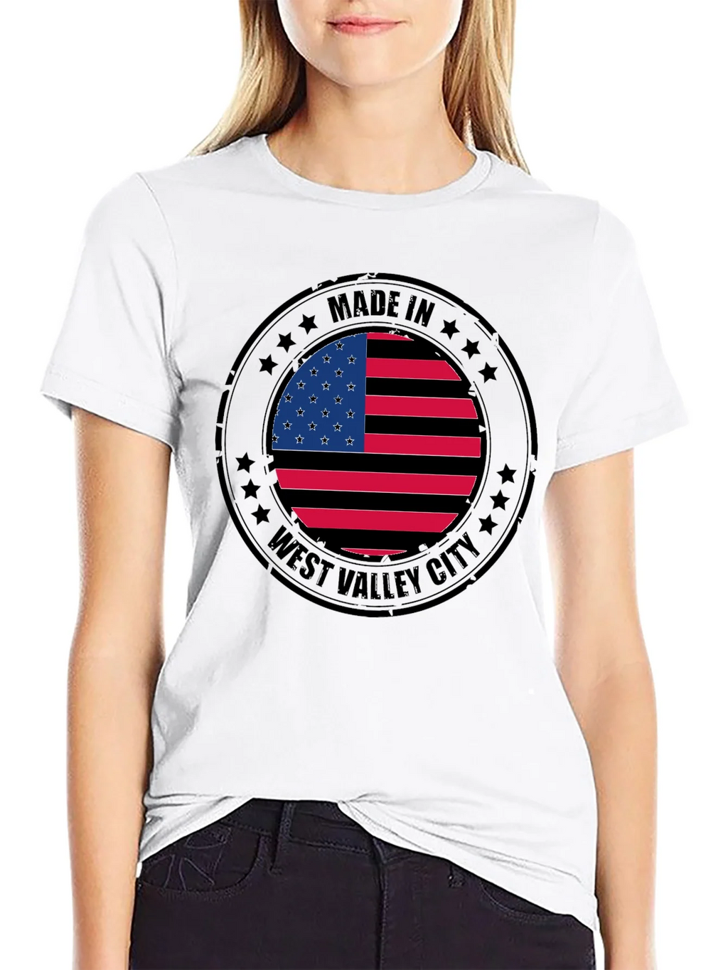 West Valley City Made in USA T-Shirt product image 8