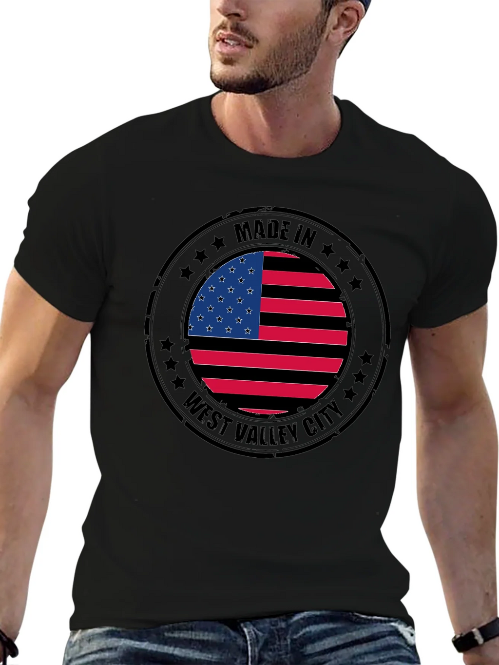 West Valley City Made in USA T-Shirt product image 6