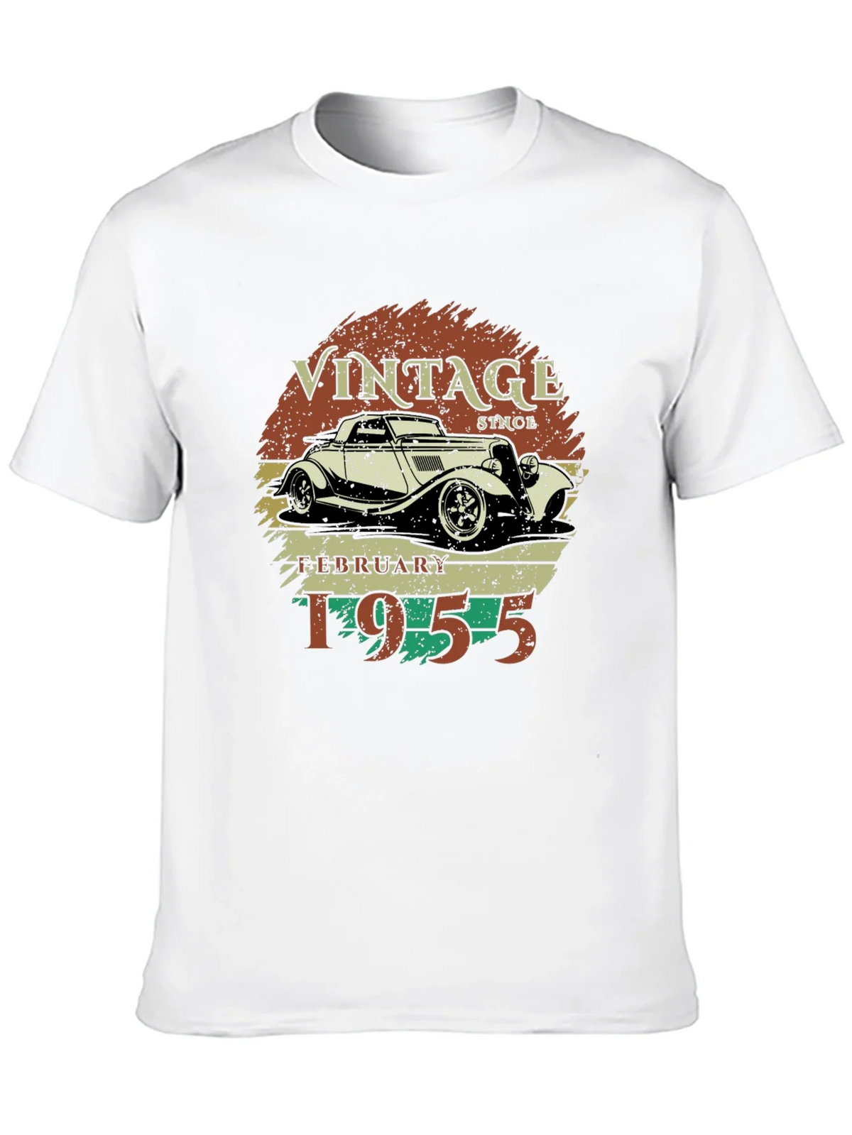 Vintage February 1955 Car T-Shirt product image 9