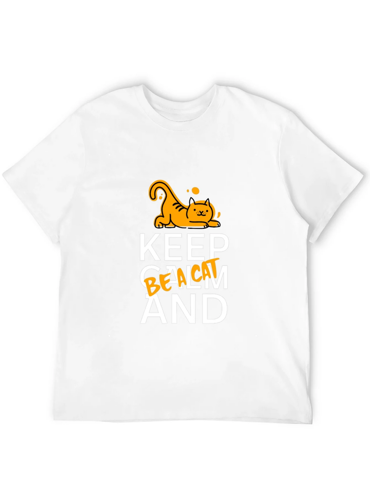 Keep Calm and Be a Cat T-Shirt product image 11