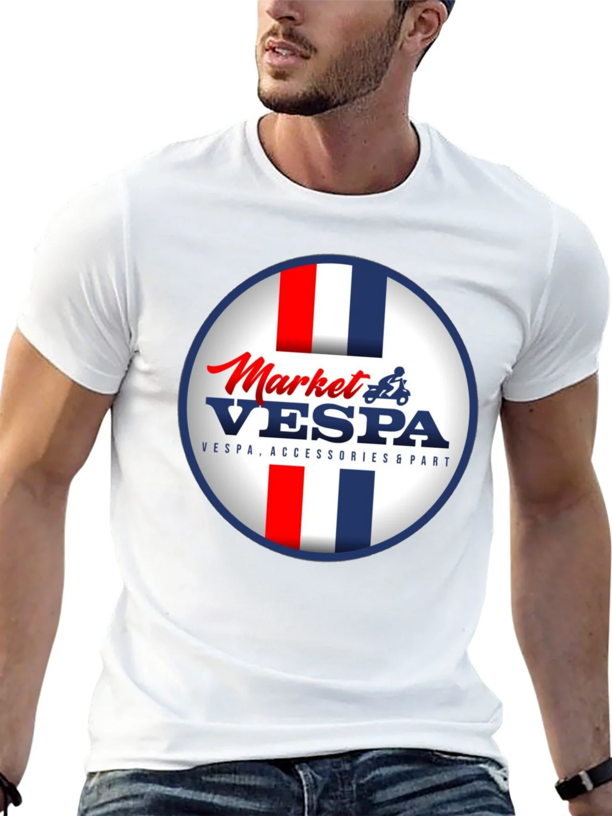 Market Vespa T-Shirt - Retro Style product image 12