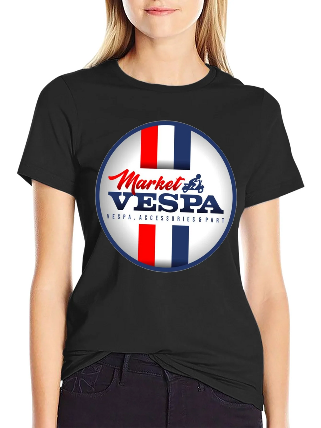 Market Vespa T-Shirt - Retro Style product image 2