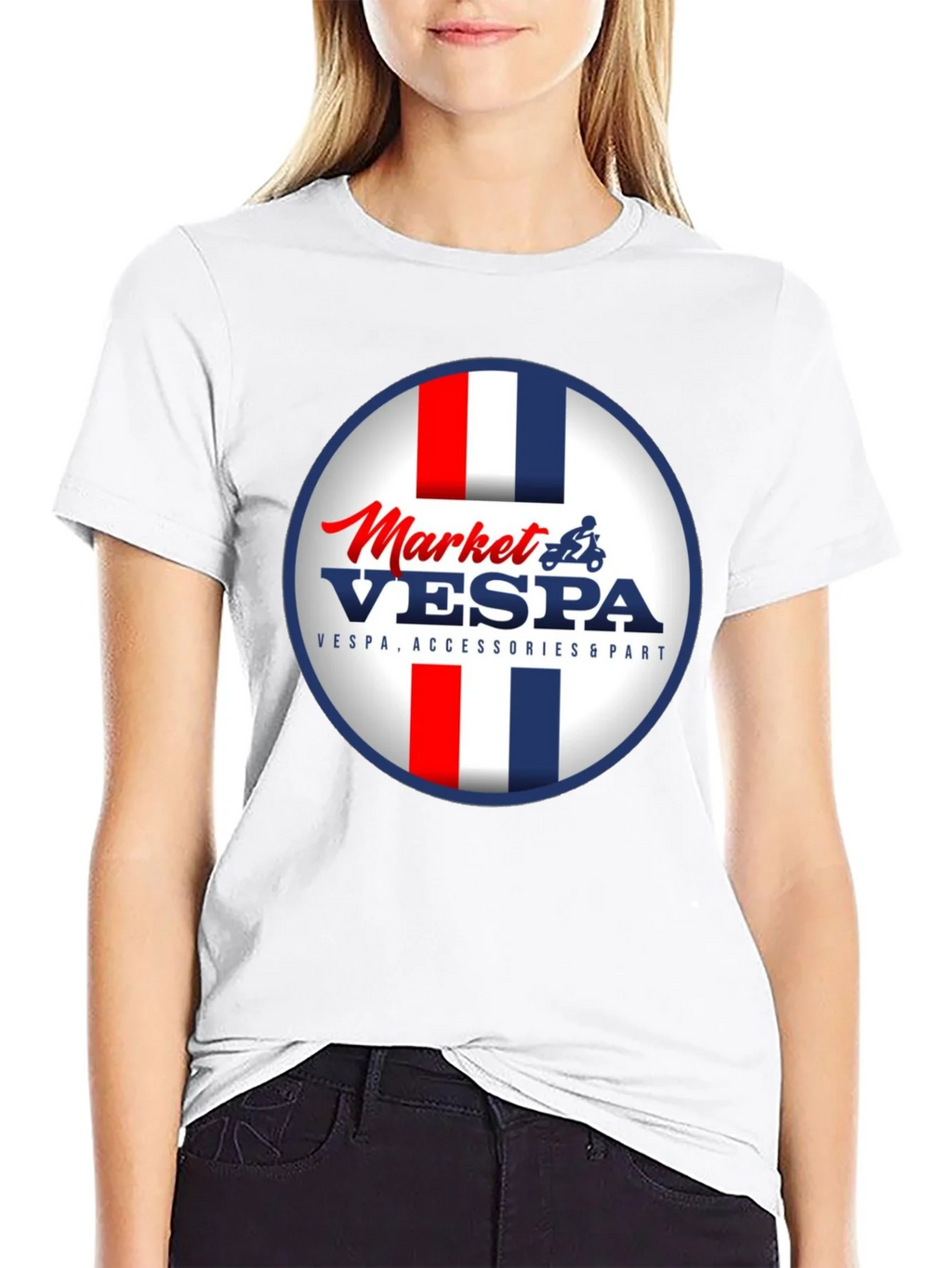 Market Vespa T-Shirt - Retro Style product image 8