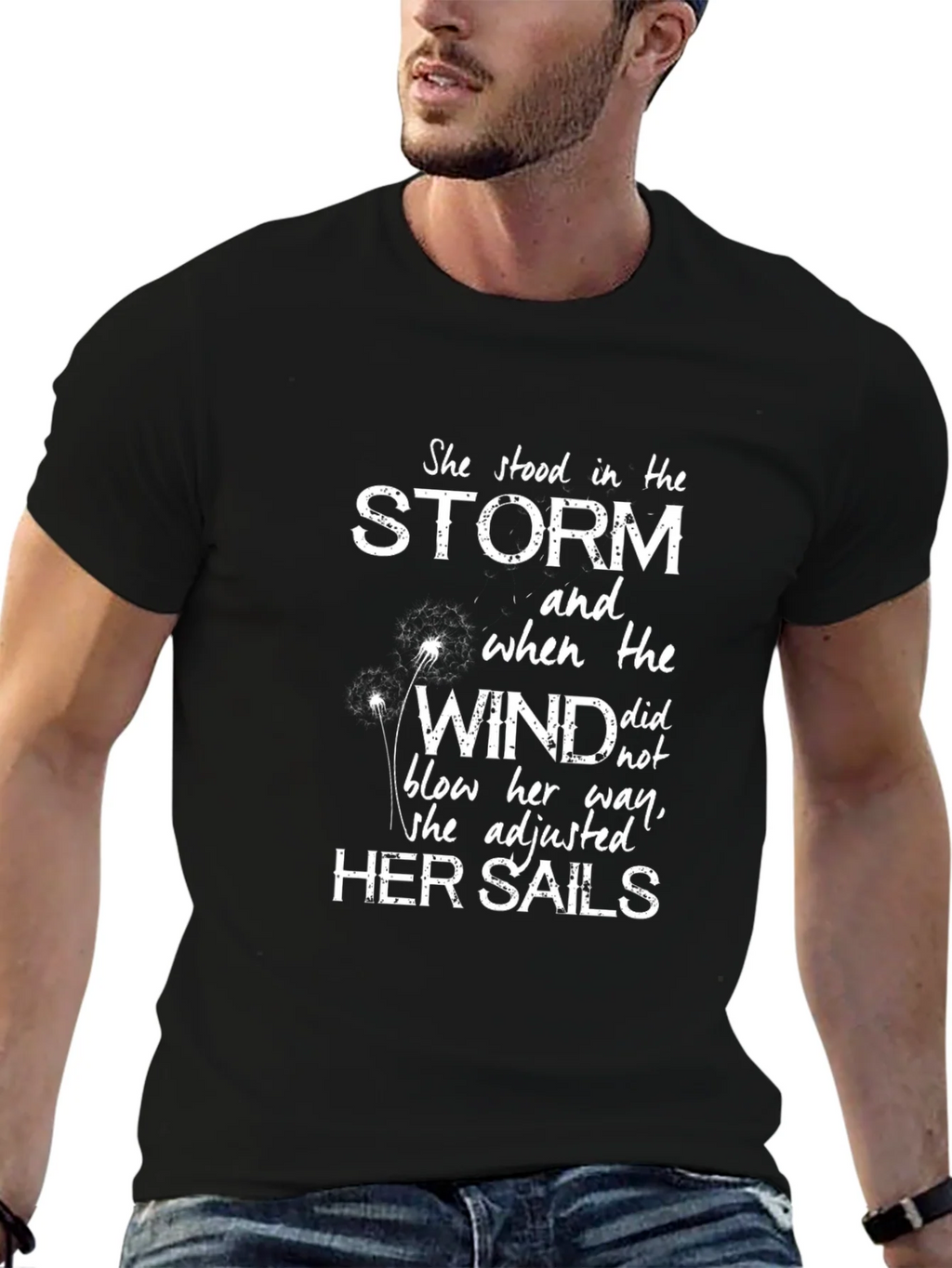 She Stood in The Storm T-Shirt product image 6