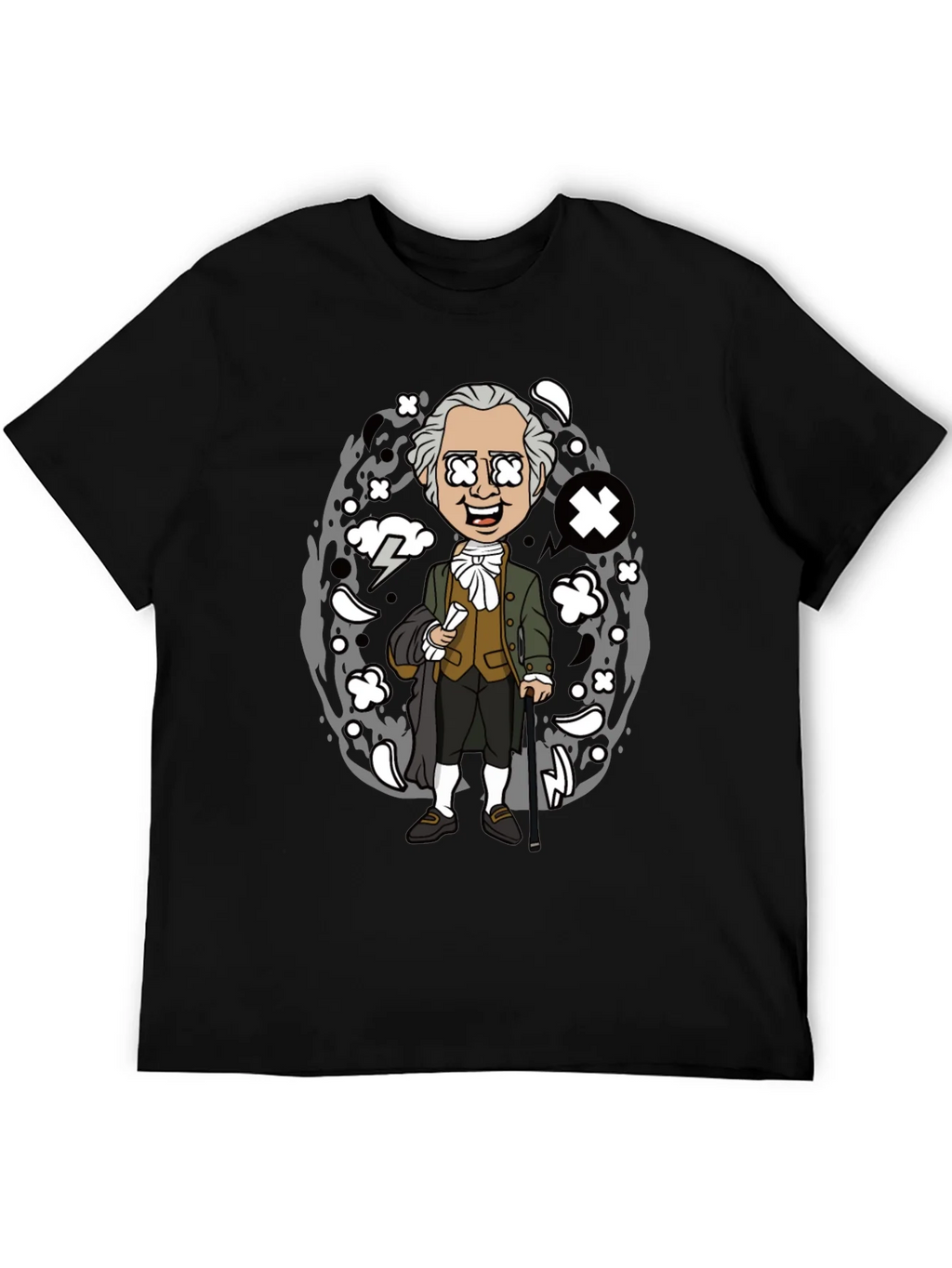 Historical Cartoon Graphic Tee product image 5