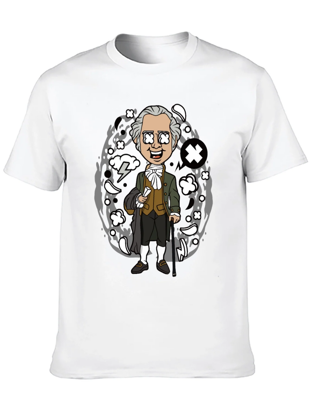 Historical Cartoon Graphic Tee product image 9