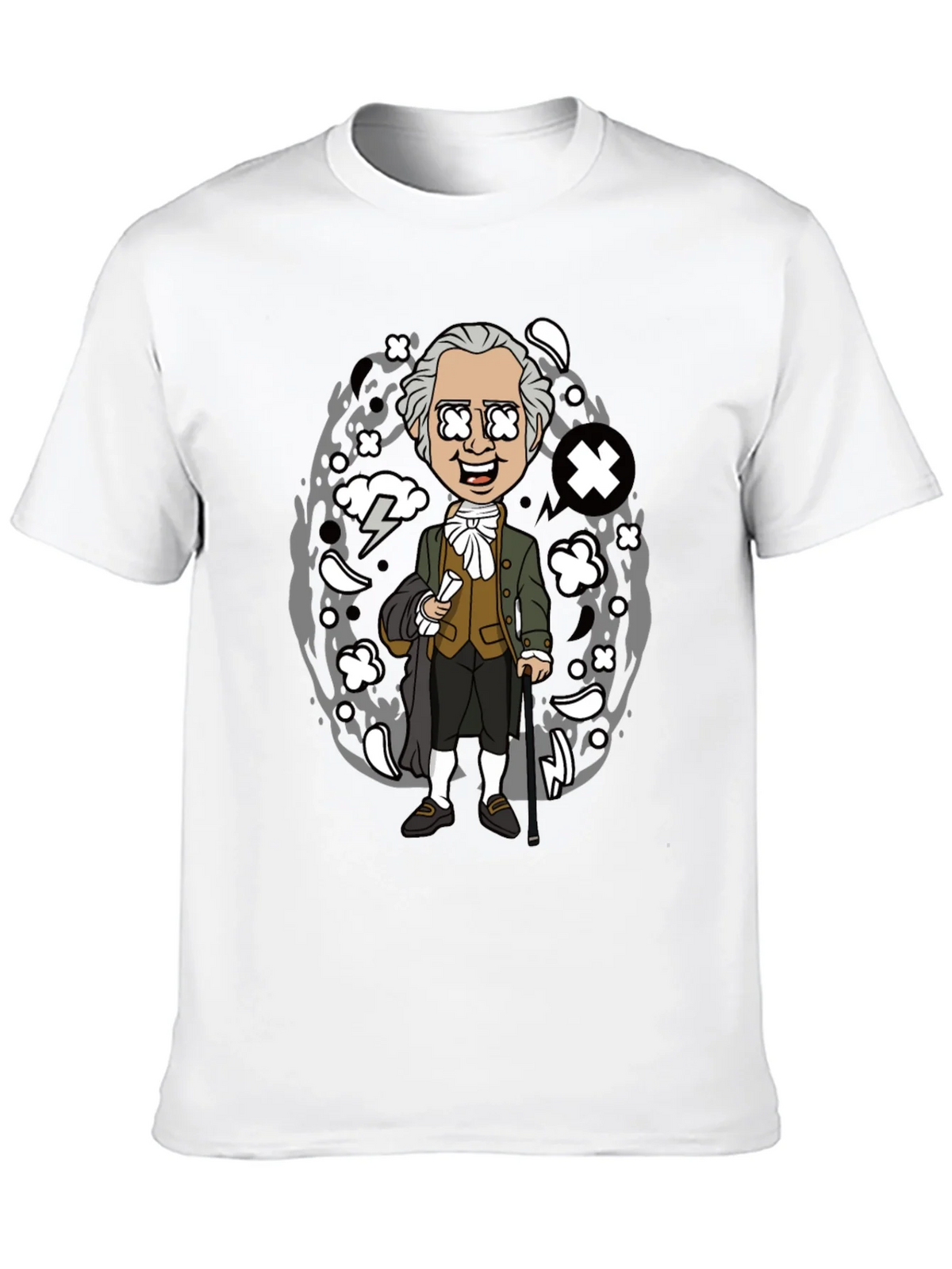 Historical Cartoon Graphic Tee product image 9
