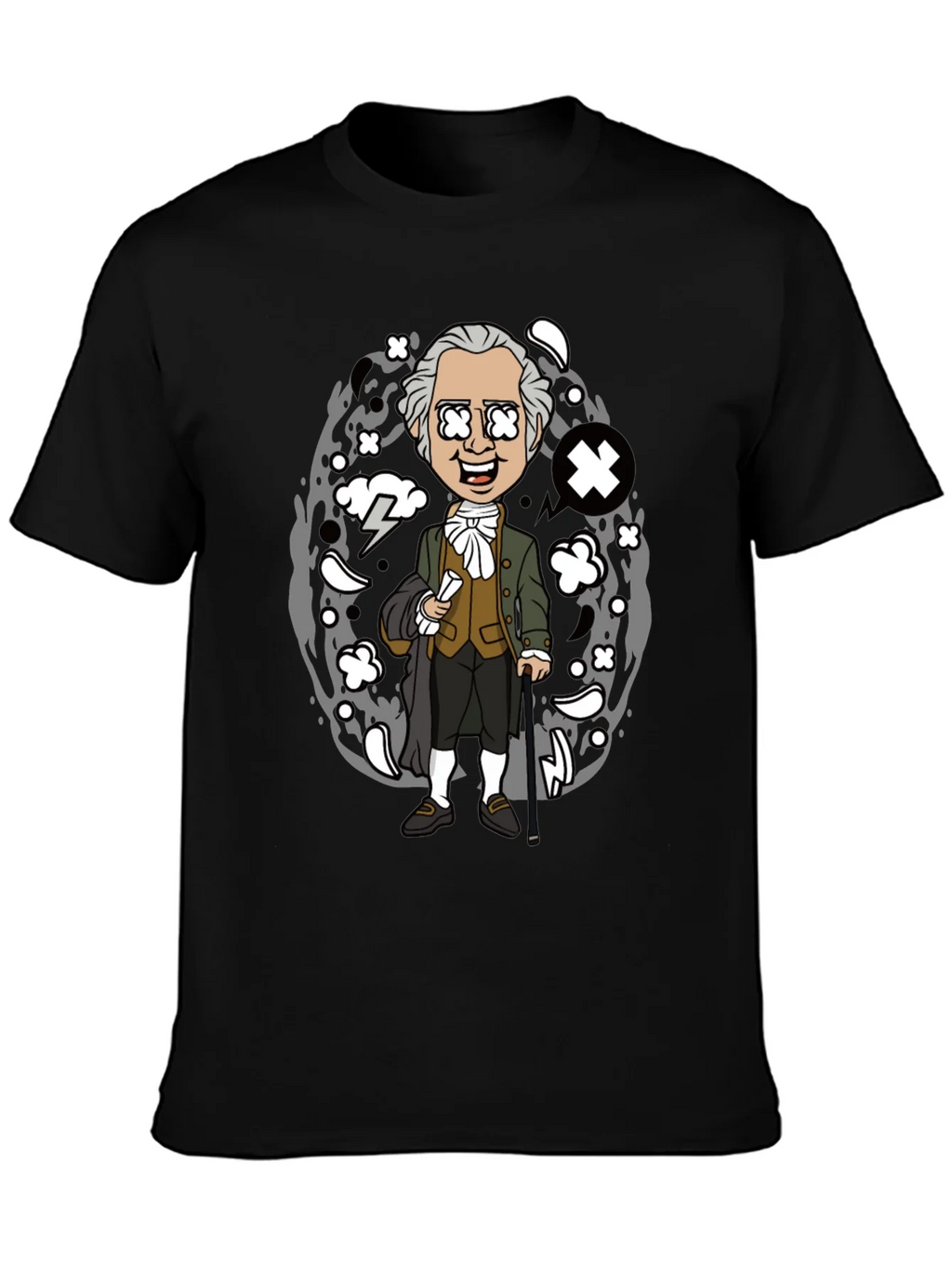 Historical Cartoon Graphic Tee product image 3