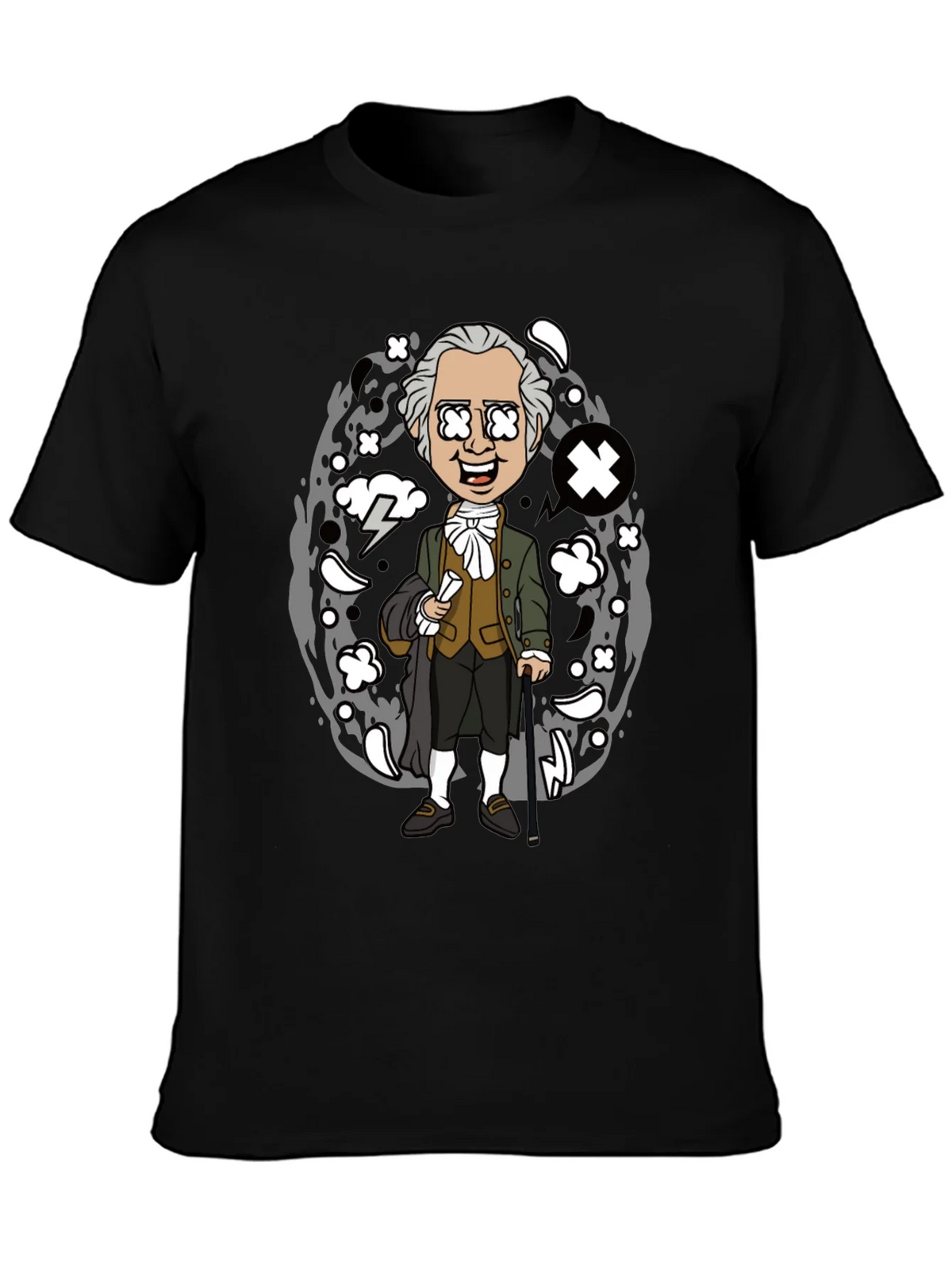 Historical Cartoon Graphic Tee product image 3