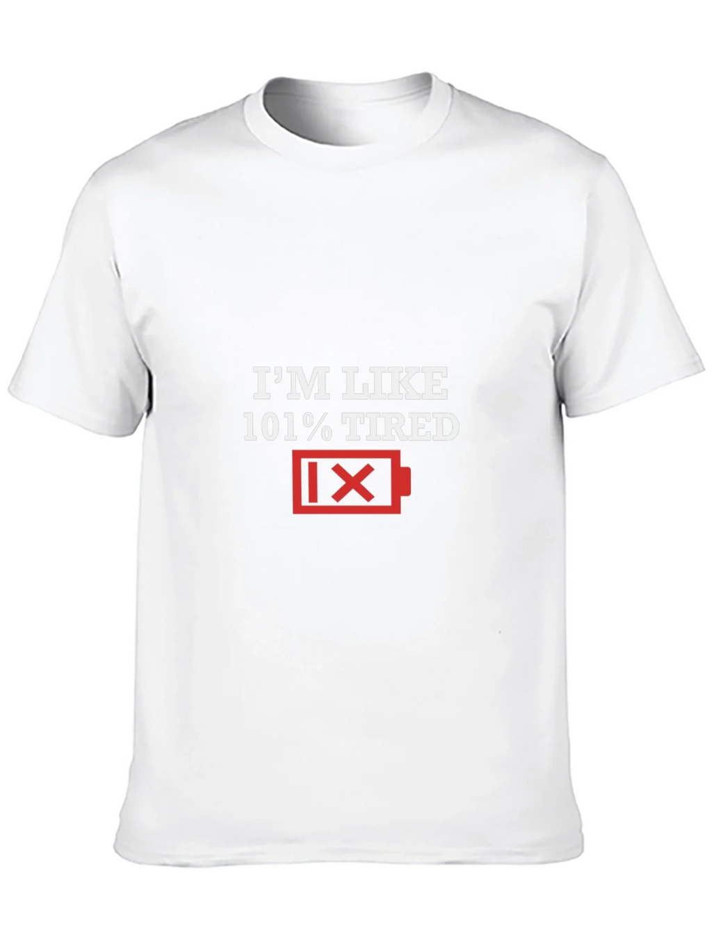 Im Like 101% Tired Graphic Tee product image 9