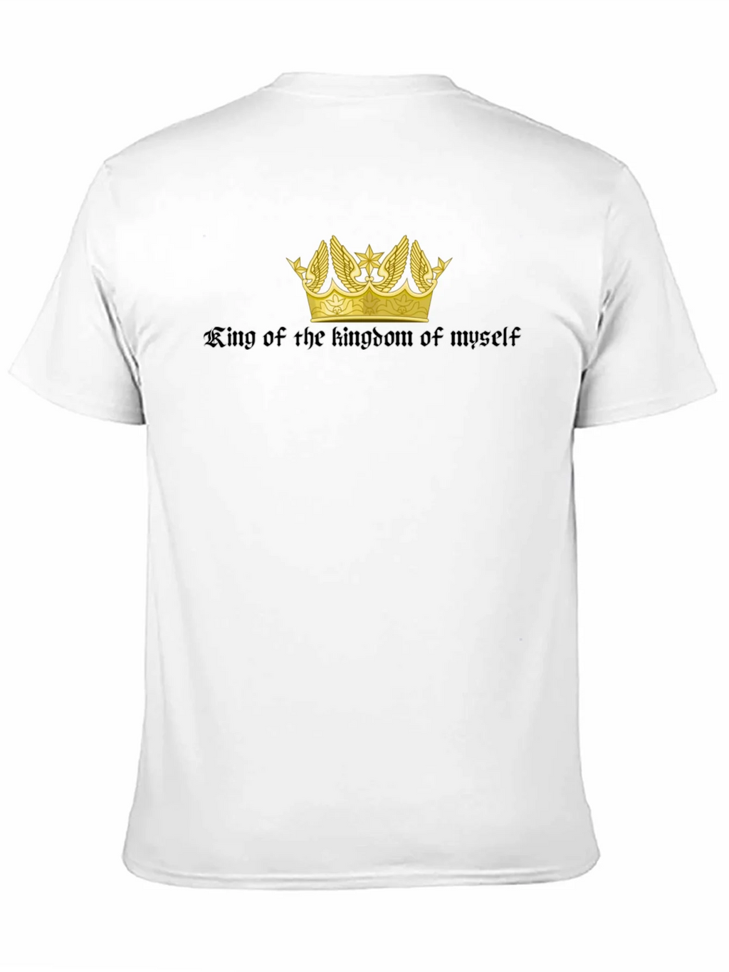 King of My Own Kingdom Black T-Shirt product image 10
