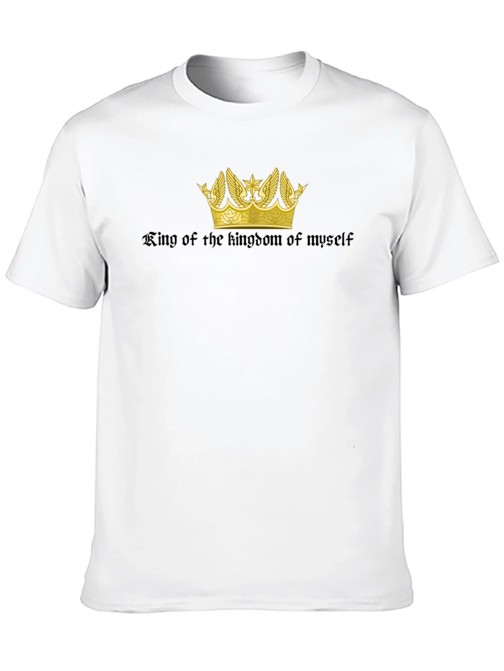 King of My Own Kingdom Black T-Shirt product image 9