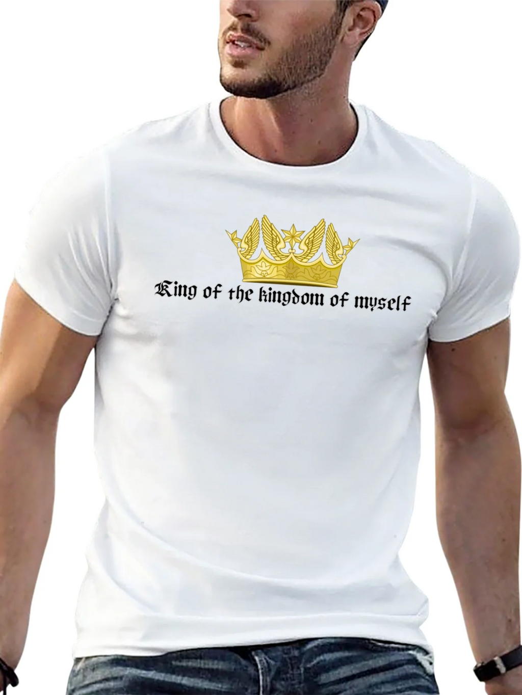 King of My Own Kingdom Black T-Shirt product image 12