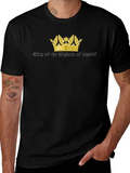 King of My Own Kingdom Black T-Shirt product image 1