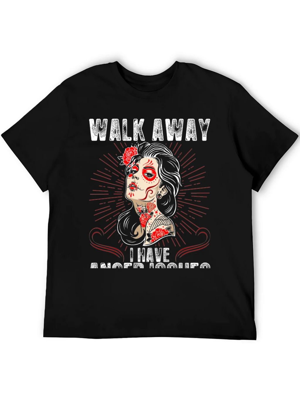 Walk Away I Have Anger Issues T-Shirt product image 5