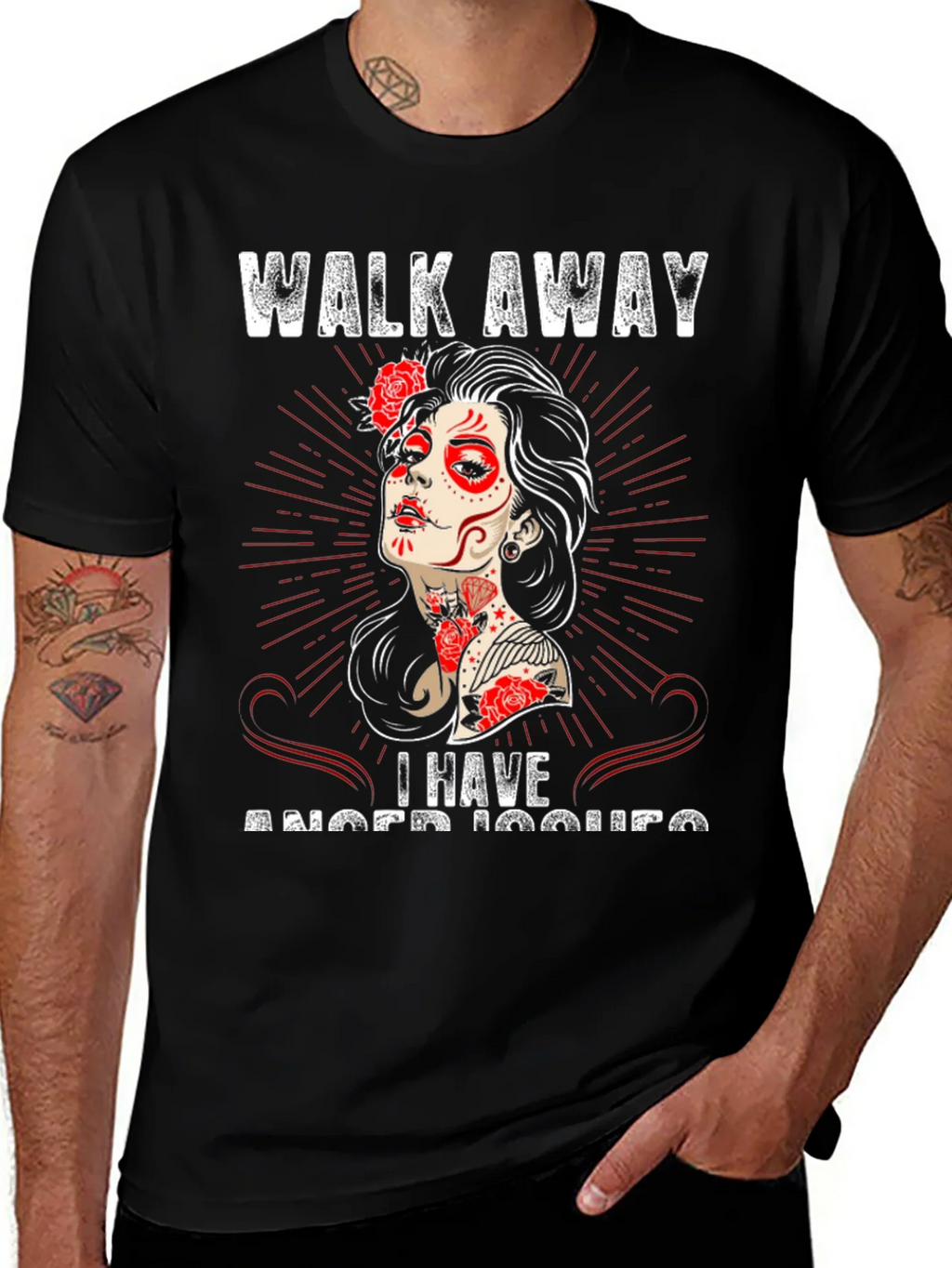 Walk Away I Have Anger Issues T-Shirt product image 1