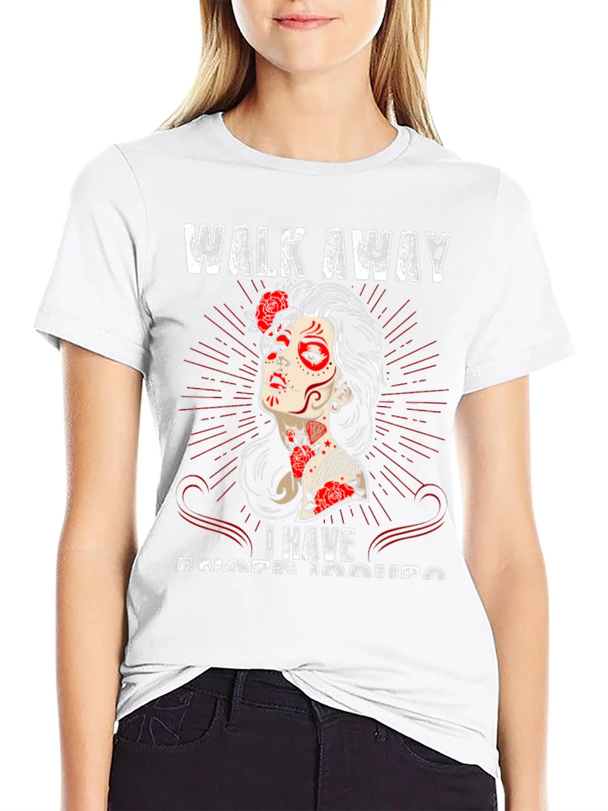 Walk Away I Have Anger Issues T-Shirt product image 8
