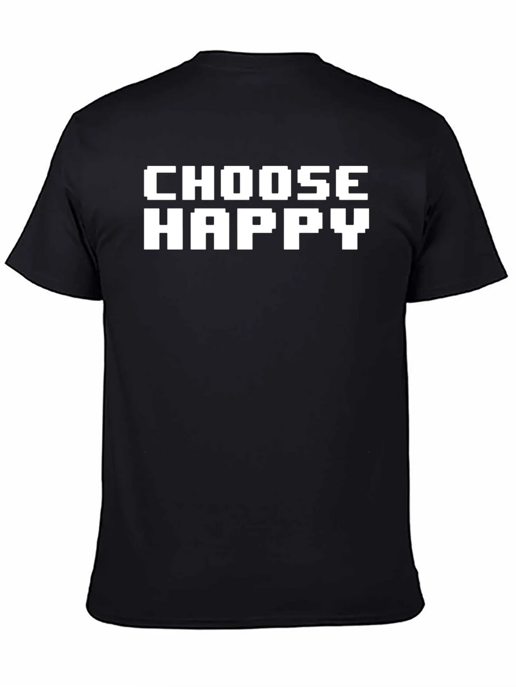 Choose Happy Graphic Tee - Soft Cotton Blend product image 4